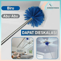 Sikat Pembersih Serbaguna Untuk Kaca, Langit-langit, Dan Atap - Alat Kebersihan Rumah Tangga