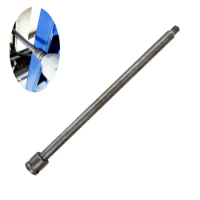 1PC Electric Wrench Extension Rod 150-400mm Rod Connecting Woodworking Fried Dough Twists Drill Supporting Auger Accessories
