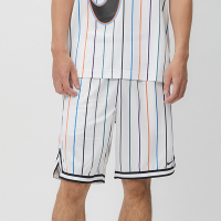 Nike AS M NK DF DNA 10IN Short SSNL 男款 白色 條紋 籃球 短褲 DX0254-100