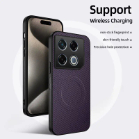 Ốp Điện Thoại Họa Tiết Da Từ Tính Bằng Sợi Carbon InfinixGT20Pro, Ốp Cho Infinix GT 20 Pro GT20Pro 2