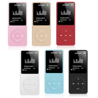 Card Ultra-thin Lossless MP4 Player With 1.8 inch TFT Screen Variable Speed Repeat E-book MP3 Lossless MP4 Player