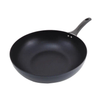 樂司廚品/鑽石不沾深型炒鍋-34cm-2支組(炒鍋)