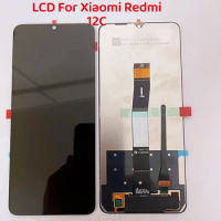 New Original 6.71" LCD Pantalla For Xiaomi Redmi 12C LCD Touch Screen Digitizer Assembly For Redmi 12 C LCD Repair Parts