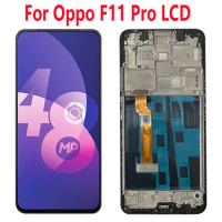 6.53'' For Oppo F11 Pro CPH1969 LCD Display Touch Screen Digitizer Assembly Screen Replacement For Oppo F11 Pro LCD With Frame