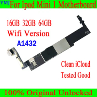 Clean ICloud Mainboard A1432 Wifi&amp;A1454/A1455 3G Version For IPad MINI 1 Motherboard Original Unlock Logic Board 100% Tested Wok
