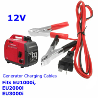 For Generator EU1000i/EU2000i Generator DC12V Charging Cable T Shaped