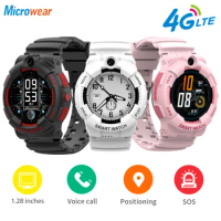 Children Smart Watch 4G LTE HD Photo GPS SOS SIM Phone Video Call IP67 Full Touch Screen Kids Smartwatch Gift For IOS Android