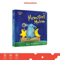 Mizan Buku Anak Dongeng Halo Balita: Memotret Malam Boardbook