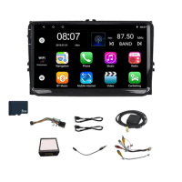 9 Inch Android 8.0 Double 2Din Car Radio Gps Auto Radio 2 Din For Volkswagen/Passat/Golf/Skoda/Seat Wifi Bluetooth 2 Din(With 8G