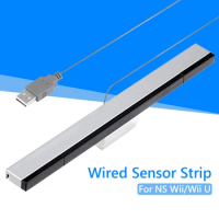 Video Game Sensor Bar For Nintendo Wii / Wii U Console USB Wired Remote Sensor Bar Infrared Motion Sensor Signal Receiver TV Ray