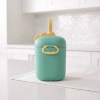OEM SK-C4 Tempat Kotak Wadah Penyimpanan Susu Bubuk Bayi Portabel Sealed Anti Tumpah DINO HIJO BESAR