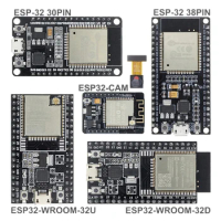 ESP32 Development Board WiFi+Bluetooth Ultra-Low Power Consumption Dual Core ESP-32 ESP-32S ESP32-CAM ESP-WROOM-32 CH9102X