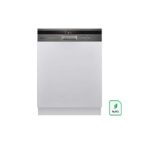 【SVAGO】14人份 半嵌式自動開門洗碗機(含基本安裝) VE7650