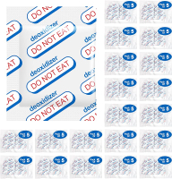 400cc Oxygen Absorbers for Food Storage - 100 Count (20x Packs of 5) - for Long Term Food Storage &