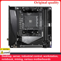 MINI ITX B550I AORUS PRO AX Motherboards Socket AM4 DDR4 64GB For AMD B550 Desktop Mainboard M,2 NVME USB3.0
