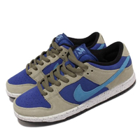 【NIKE 耐吉】滑板鞋 SB Dunk Low Pro 麂皮 男女鞋 厚鞋舌 ACG Caldera 情侶款 藍 灰(BQ6817-301)