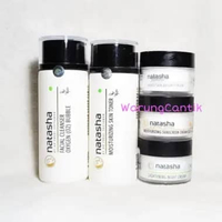 Natasha Skincare Paket Glowing 1 (O2,Toner,MSkinBrt,sbgel,lnc) by dr Fredi Setyawan Original