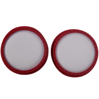 2Pcs For Dibea D18 D008Pro Hand-Held Vacuum Cleaner Round Washable Filter Meshes Filter Vacuum Cleaner Filter