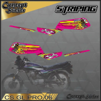[COD]  Stiker GL striping GL PRO/MAX motor HONDA motor sticker variasi Racing 06