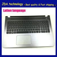 MEIRROW New/Orig for HP Pavilion 15 15-AB 15-AB065TX TPN-Q159 TPN-Q158 Palmrest Latin keyboard upper cover Touchpad