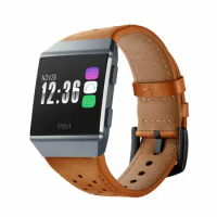 Leather Wrist Band For fitbit ionic Bracelet Replacement Accessories Straps For Fitbit Ionic Wrist Strap Luxury Watchband