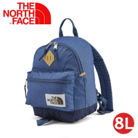 【The North Face 8L 背提包《蔭藍》】3G9C/雙肩後背包/休閒背包/兒童背包/學生書包