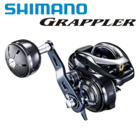 Original SHIMANO Grappler 300HG 301HG Gear Ratio 6.2:1 5+1BB Low Profile Jigging Reel Boat Fishing Reel