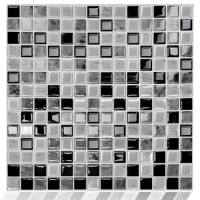 Sticker-Tile 12*12 Inch Waterproof 3D Peel and Stick Vinyl Wallpaper Self Adhesive Backsplash Tiles for Kitchen