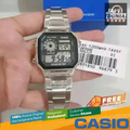 Casio AE-1200WH-1AVEF Jam Tangan Digital Pria - Hitam Resin dengan Stainless Steel Case