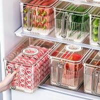 冰箱收納盒食品級冷凍分裝保鮮盒蔬菜面條雞蛋凍餃子整理-快速出貨
