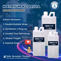 NaCl 0.9% β Larutan Saline 1000 mL | Normal Saline | Larutan Isotonik untuk Laboratorium & Teknis (N