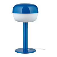 BLÅSVERK 桌燈, 藍色, 36 公分
