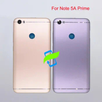 Battery Back Cover For Xiaomi Redmi Note 5A Prime Back Housing Rear Door Case Redmi Note5A Volume Button with Camera Lens