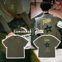 短T Converse X Patta Four-Leaf Clover 男款 綠 短袖上衣 聯名 10024663A02