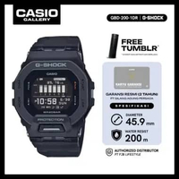 G-Shock Jam Tangan Pria Digital Original GBD-200-1DR