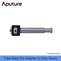 Aputure Amaran Tube Baby Pin Adapter to 3/8in Screw for Arri standard for Amaran Tube