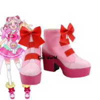 Pretty Cure Precure Cure Yell Anime Customize Cosplay High Heels Shoes Boots