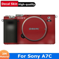 Stylized Decal Skin For Sony A7C Alpha 7C Camera Sticker Vinyl Wrap Anti-Scratch Protective Film Protector Coat Alpha7C Alpha-7C