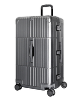Departure《異形鋁框箱》27吋異形箱 胖胖箱/行李箱-復古灰色 HD515-2792