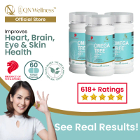 Super Value Pack] QN Wellness - Omega Tree™ - 100% Plant Based - 60 Capsules x 3 Boxes