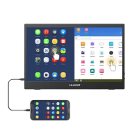 LILLIPUT UMTC-1400 14 inch Portable Full HD USB Touchscreen Type-c Monitor with 4K HDMI-compatible input