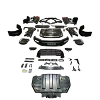 SPM Front Bumper Rear Bumper Spoiler Side Skirt for Ford Ranger &amp; Px Ranger Upgrade to F150 Body Kit Accessories 2012-2021 1 Set