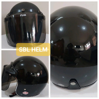 HELM MERK EXXO LIS KRUM MASA KINI SNI  KUALITAS SANGAT BAGUS  SANGAT KUAT BAHAN ABS CAT  BAGUS BUSA 