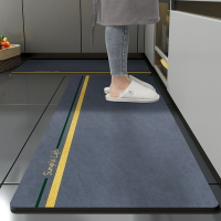 廚房地墊腳墊子負離子免洗可擦吸水吸油防滑耐臟防水防油廚房地毯