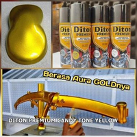 Paket Diton Premium Candy Tone Yellow Kuning Cat Pilox Pylox CandyTone 9124 SILVER