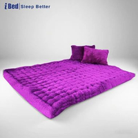SKY - Kasur Lantai Matras Gender Bulu Rasfur 130 x 140 x 180 x 200 cm 140x180x10 cm Ungu