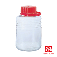 日本Aderia 梅酒玻璃罐 / 醃漬罐 (8L) 梅酒罐 玻璃罐 梅酒 罐 梅酒玻璃罐 日本製
