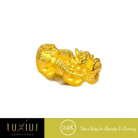 Liontin Emas Charm Pixiu Naga Gold 24K Luxlt0166 Luxius Jewellery