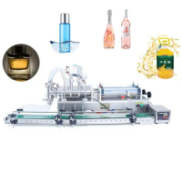 Desktop Liquid Filling Machine Multifunctional Mineral Water Beverage Filling Machine Automatic Assembly Line Filling Machine