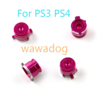 1set Metal Bullet ABXY Button Joystick Thumbstick Caps Replacement Part for Sony Playstation 4 PS4 Gamepad Controller